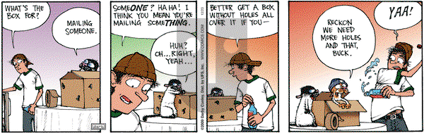 Get Fuzzy on Wednesday December 23, 2009 Comic Strip