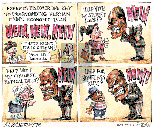 Matt Wuerker on Wednesday October 12, 2011 Comic Strip