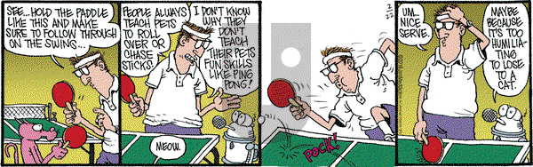 Monty on Monday February 22, 2016 Comic Strip