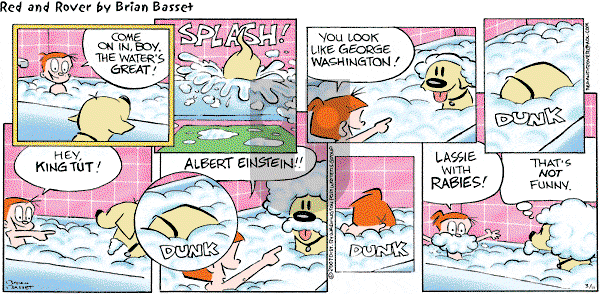 Red and Rover on Sunday March 11, 2007 Comic Strip