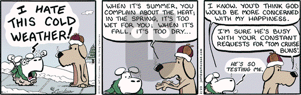DeFlocked on Monday February 23, 2009 Comic Strip