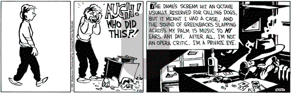 Calvin and Hobbes on Monday February 25, 1991 Comic Strip