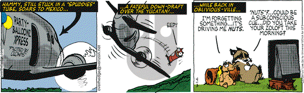 Over the Hedge on Tuesday April 3, 2012 Comic Strip