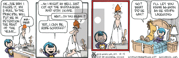 Non Sequitur on Wednesday December 4, 2013 Comic Strip