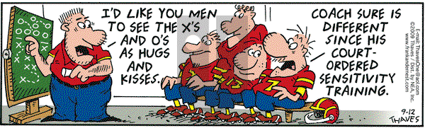 Frank and Ernest on Saturday September 12, 2009 Comic Strip