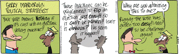 The Knight Life on Tuesday April 5, 2016 Comic Strip