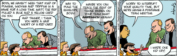 Cleats - Saturday January 24, 2004 Comic Strip