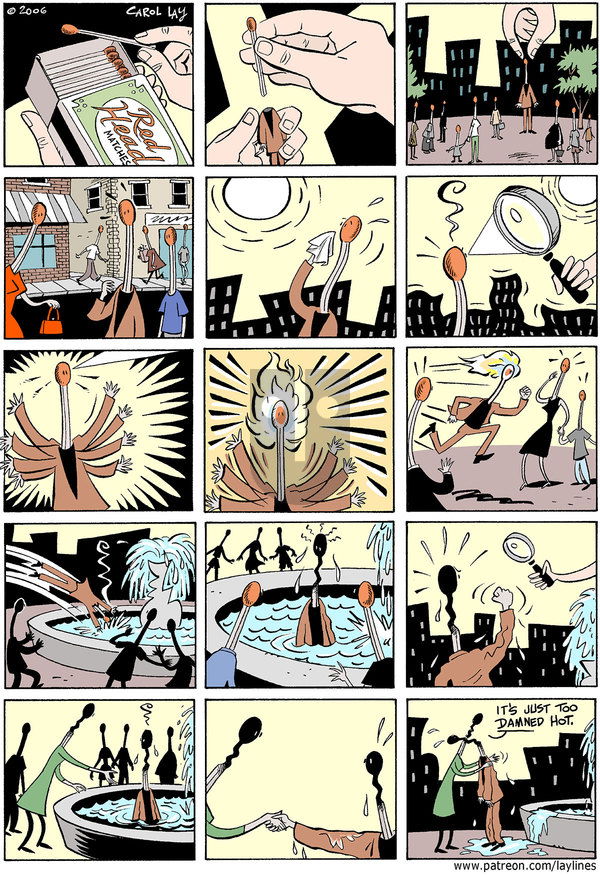 Lay Lines on Monday August 21, 2023 Comic Strip
