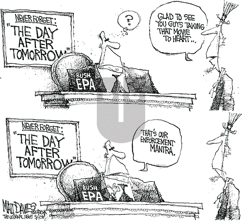 Matt Davies on Thursday May 27, 2004 Comic Strip