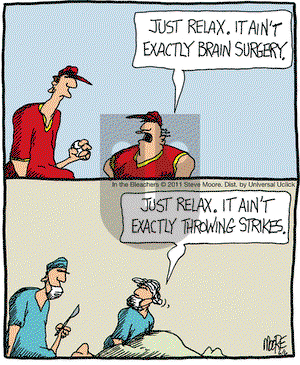 In the Bleachers - Monday June 6, 2011 Comic Strip