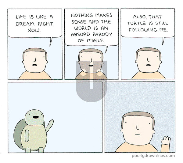 Poorly Drawn Lines on Monday January 4, 2016 Comic Strip