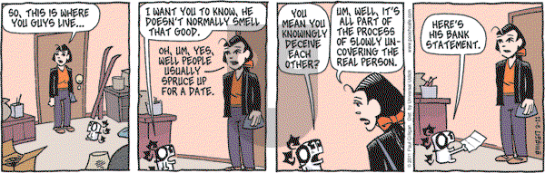 Pooch Cafe on Friday February 11, 2011 Comic Strip