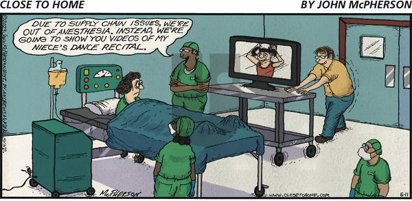 Close to Home on Sunday June 11, 2023 Comic Strip