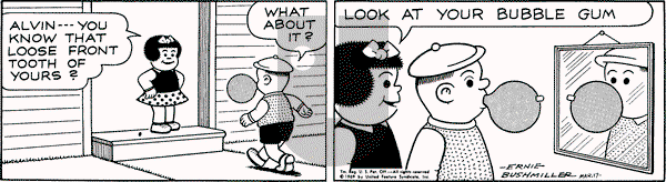 Nancy on Wednesday February 7, 1979 Comic Strip