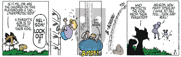 Over the Hedge on Thursday June 22, 2006 Comic Strip
