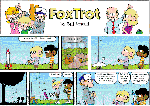 FoxTrot on Sunday June 14, 2009 Comic Strip