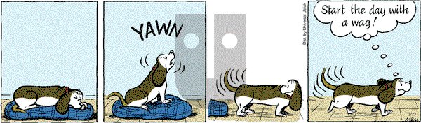 Fred Basset on Saturday March 23, 2013 Comic Strip