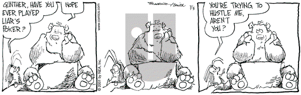 The Grizzwells on Thursday July 5, 2001 Comic Strip