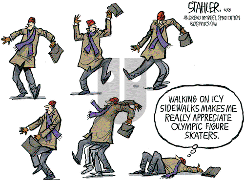 Jeff Stahler on Tuesday February 13, 2018 Comic Strip