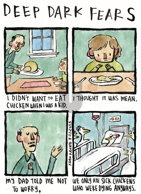 Deep Dark Fears on Monday August 7, 2023 Comic Strip
