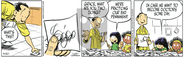 Baldo on Saturday November 20, 2004 Comic Strip