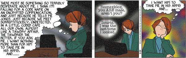 9 Chickweed Lane on Tuesday March 25, 2014 Comic Strip