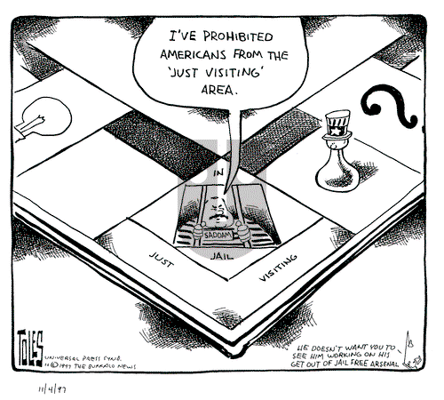 Tom Toles on Tuesday November 4, 1997 Comic Strip