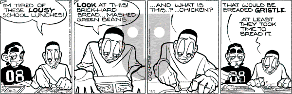 Maintaining on Monday November 5, 2007 Comic Strip