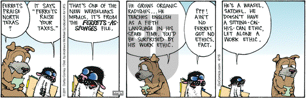 Get Fuzzy on Wednesday April 16, 2025 Comic Strip