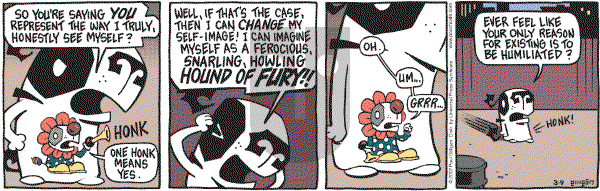 Pooch Cafe on Friday March 9, 2007 Comic Strip