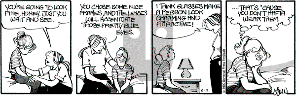 For Better or For Worse on Monday June 11, 1990 Comic Strip