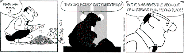 The Born Loser on Wednesday March 27, 2002 Comic Strip