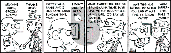 FoxTrot on Saturday August 24, 2002 Comic Strip