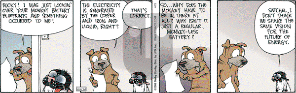 Get Fuzzy on Saturday April 25, 2009 Comic Strip