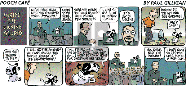 Pooch Cafe on Sunday February 11, 2007 Comic Strip