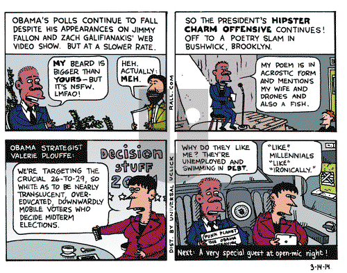 Ted Rall on Friday March 14, 2014 Comic Strip