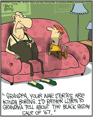 The Flying McCoys on Friday November 10, 2017 Comic Strip