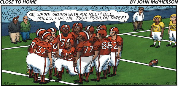 Close to Home on Sunday December 28, 2025 Comic Strip