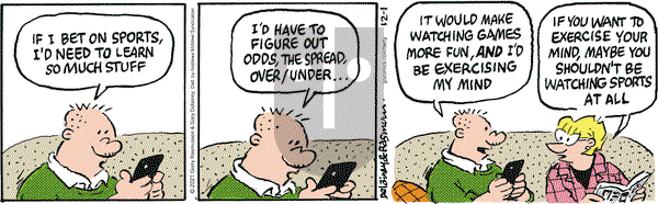 Betty - Wednesday December 1, 2021 Comic Strip