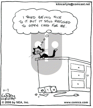 Kit 'N' Carlyle on Friday December 15, 2006 Comic Strip