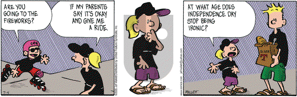 Frazz - Monday July 4, 2005 Comic Strip