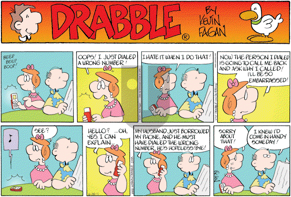 Drabble - Sunday June 26, 2011 Comic Strip