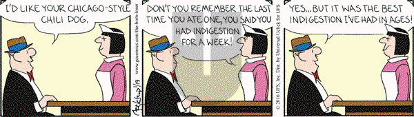 The Born Loser on Tuesday January 19, 2016 Comic Strip