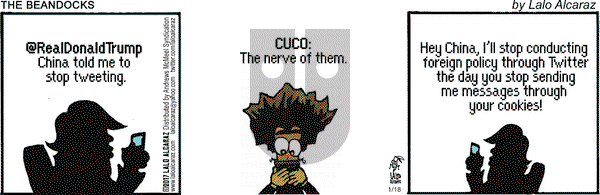 La Cucaracha on Wednesday January 18, 2017 Comic Strip