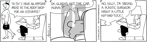 The Born Loser on Thursday January 23, 1997 Comic Strip