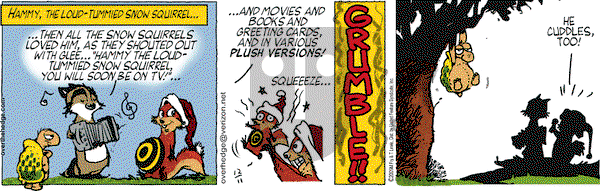 Over the Hedge on Friday December 11, 2009 Comic Strip