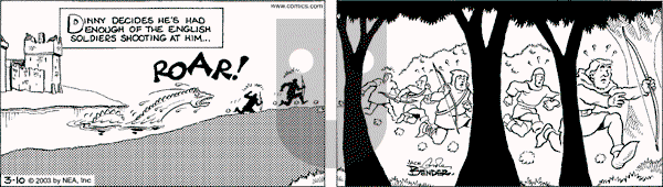 Alley Oop on Monday March 10, 2003 Comic Strip