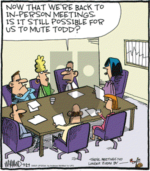 Reality Check on Tuesday July 27, 2021 Comic Strip