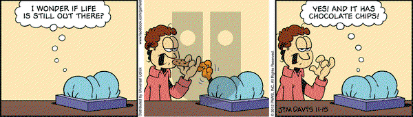 Garfield - Thursday November 15, 2012 Comic Strip