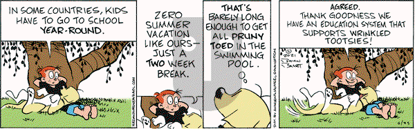Red and Rover on Friday June 25, 2021 Comic Strip